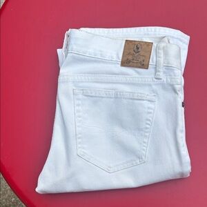 Ralph Lauren White Jeans